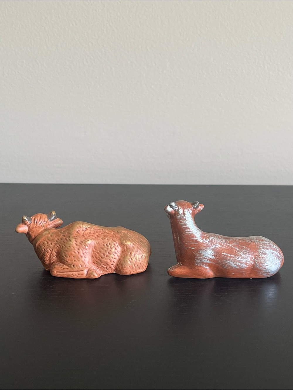 Ashland Classic Nativity Cow Ceramic Figurines Replacement Pieces Christmas - Picture 4 of 8